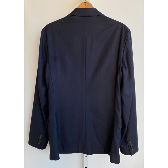 J. CREW LUDLOW SLIM FIT BLAZER JACKET SLATE GRAY AMERICAN WOOLEN COMPANY 36R - Picture 2 of 7